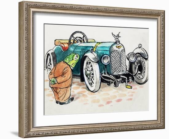 Toad of Toad Hall-Mendoza-Framed Giclee Print