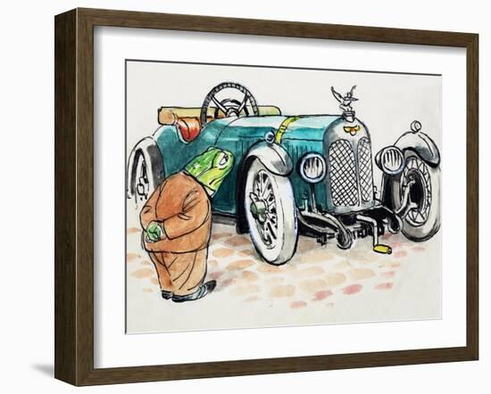 Toad of Toad Hall-Mendoza-Framed Giclee Print