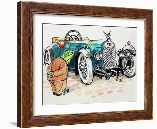Toad of Toad Hall-Mendoza-Framed Giclee Print