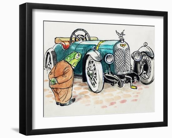 Toad of Toad Hall-Mendoza-Framed Giclee Print