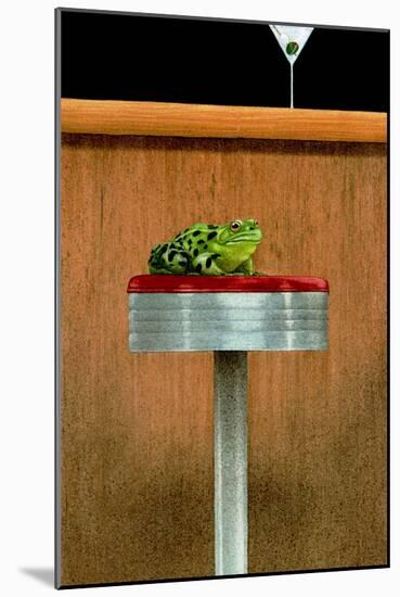 Toadstool-Will Bullas-Mounted Giclee Print