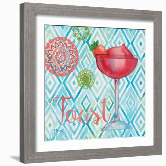 Toast Cocktails IV-Paul Brent-Framed Art Print