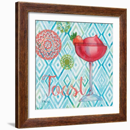 Toast Cocktails IV-Paul Brent-Framed Art Print