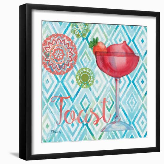 Toast Cocktails IV-Paul Brent-Framed Art Print