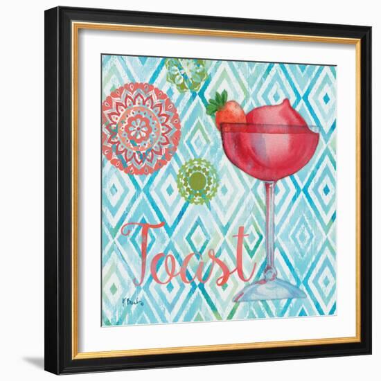 Toast Cocktails IV-Paul Brent-Framed Art Print