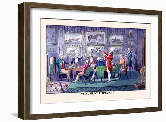 Toast to Fox Hunting-Henry Thomas Alken-Framed Art Print