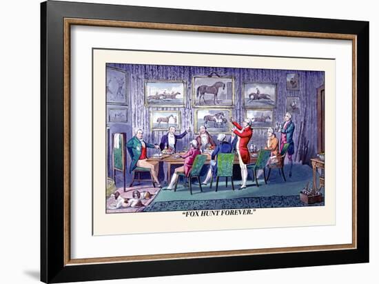 Toast to Fox Hunting-Henry Thomas Alken-Framed Art Print