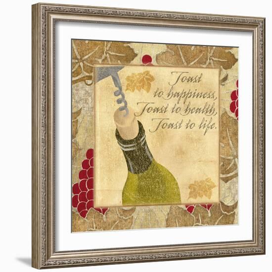 Toast to Happiness-Artique Studio-Framed Premium Giclee Print