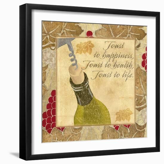 Toast to Happiness-Artique Studio-Framed Premium Giclee Print