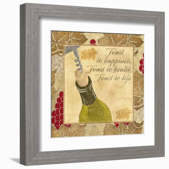 Toast to Happiness-Artique Studio-Framed Art Print