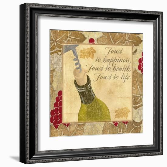 Toast to Happiness-Artique Studio-Framed Art Print