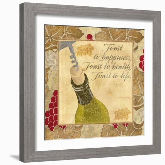 Toast to Happiness-Artique Studio-Framed Art Print