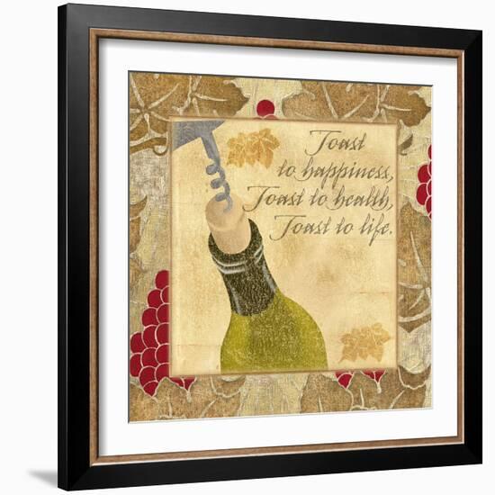 Toast to Happiness-Artique Studio-Framed Art Print