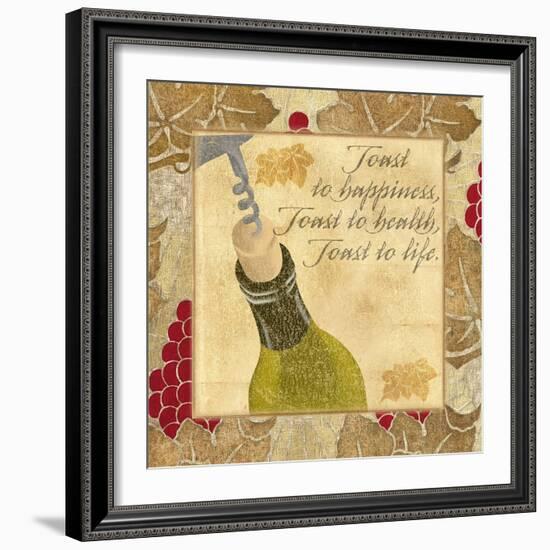 Toast to Happiness-Artique Studio-Framed Art Print