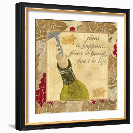 Toast to Happiness-Artique Studio-Framed Art Print