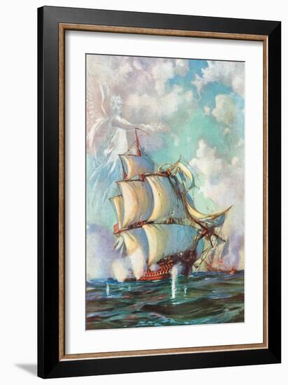 Toast to the Navy-null-Framed Art Print