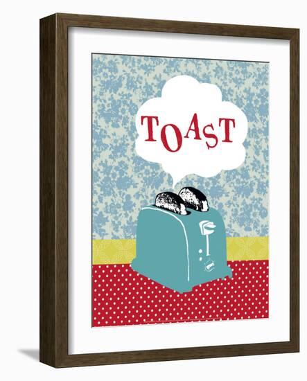 Toast-Helene Druvert-Framed Art Print