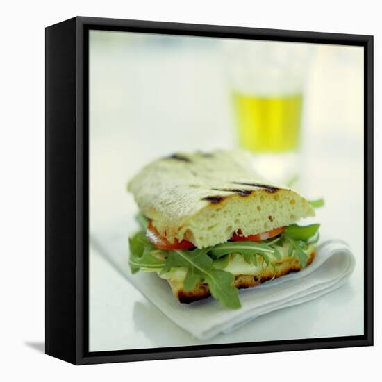 Toasted Cheese Sandwich-David Munns-Framed Premier Image Canvas