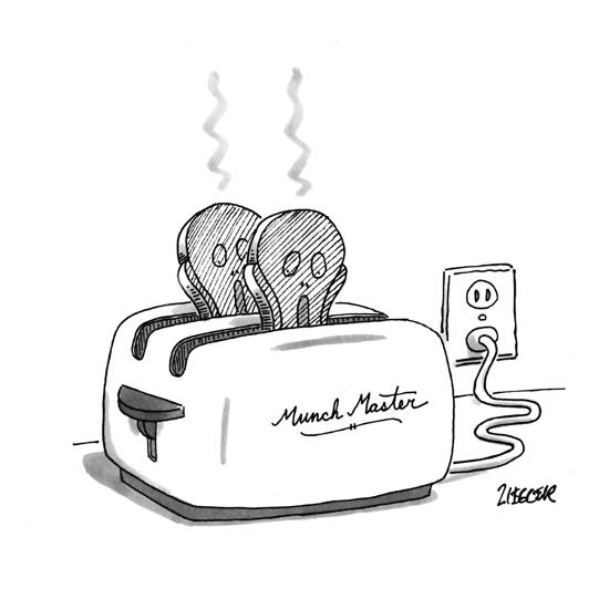 Toaster Labeled Munch Master Has Two Pieces Of Burnt Toast Popping Up T Toaster Labeled Munch Master Has Two Pieces Of Burnt Toast Popping Up T
