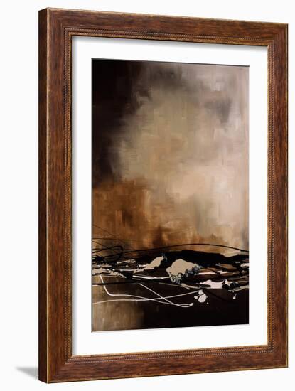 Tobacco and Chocolate II-Laurie Maitland-Framed Art Print