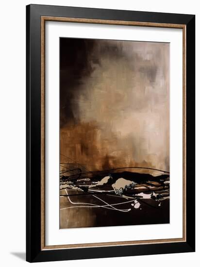 Tobacco and Chocolate II-Laurie Maitland-Framed Art Print