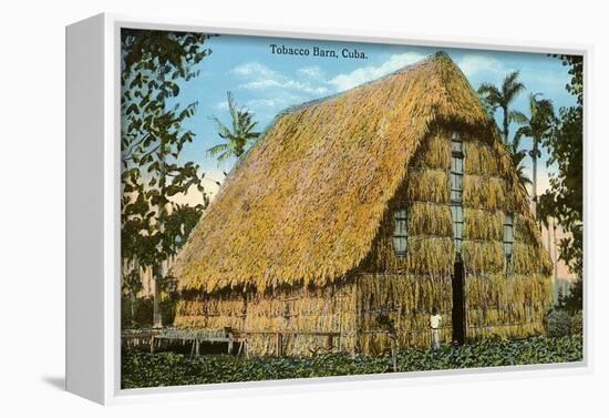 Tobacco Barn, Cuba-null-Framed Art Print