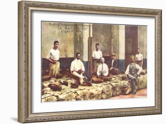 Tobacco Merchants-null-Framed Art Print