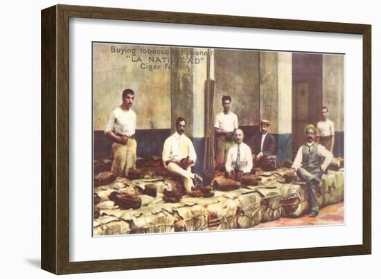 Tobacco Merchants-null-Framed Art Print