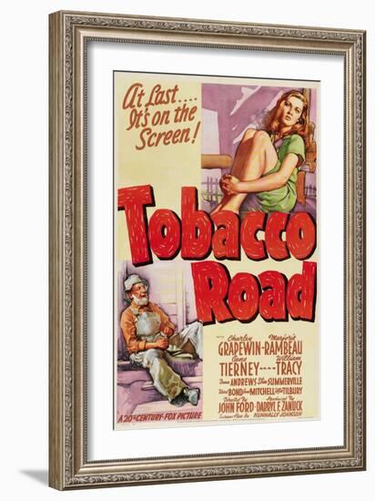 Tobacco Road, 1941, Directed by John Ford-null-Framed Giclee Print