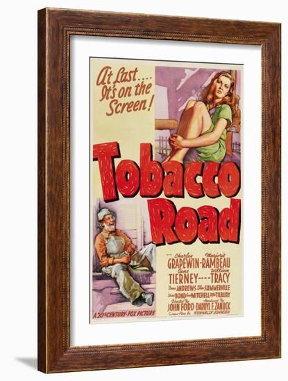 Tobacco Road, 1941, Directed by John Ford-null-Framed Giclee Print