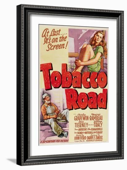 Tobacco Road, 1941, Directed by John Ford-null-Framed Giclee Print