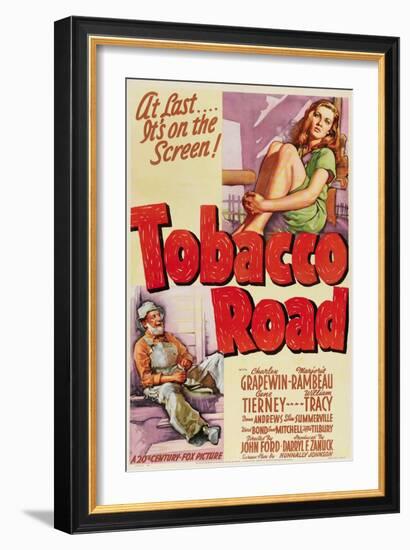 Tobacco Road, 1941, Directed by John Ford-null-Framed Giclee Print