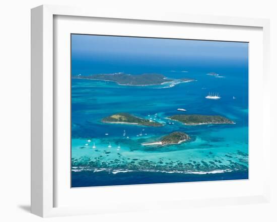 Tobago Cays and Mayreau Island, St. Vincent and the Grenadines, Windward Islands-Michael DeFreitas-Framed Photographic Print