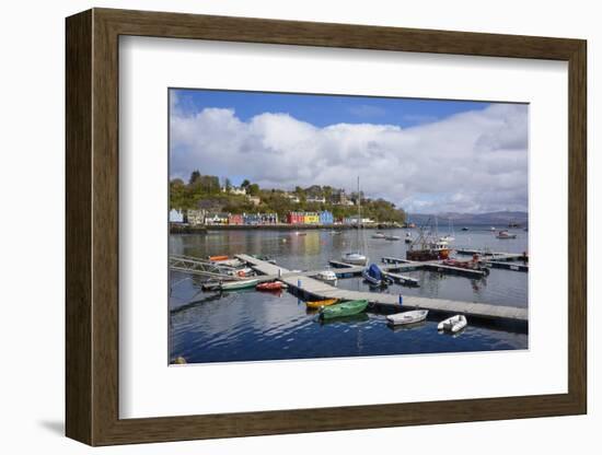 Tobermory Harbour, Isle of Mull, Inner Hebrides, Argyll and Bute, Scotland, United Kingdom-Gary Cook-Framed Photographic Print