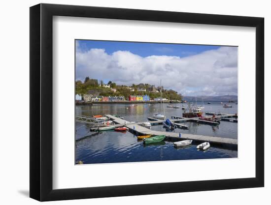 Tobermory Harbour, Isle of Mull, Inner Hebrides, Argyll and Bute, Scotland, United Kingdom-Gary Cook-Framed Photographic Print