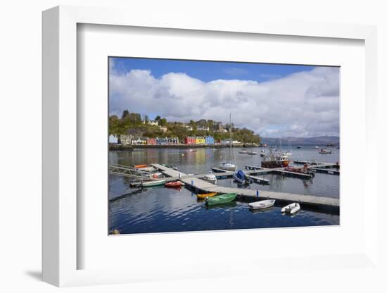 Tobermory Harbour, Isle of Mull, Inner Hebrides, Argyll and Bute, Scotland, United Kingdom-Gary Cook-Framed Photographic Print