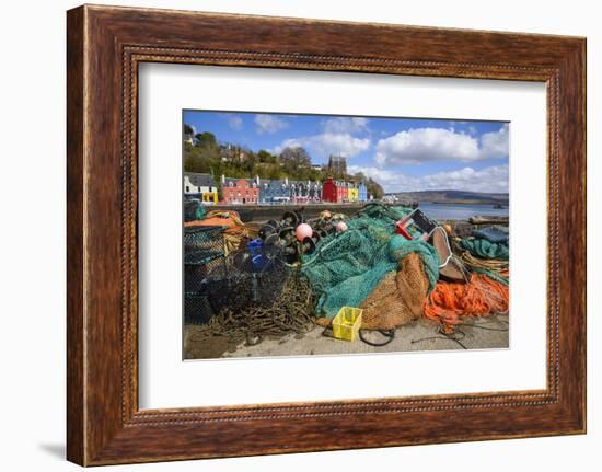 Tobermory Harbour, Isle of Mull, Inner Hebrides, Argyll and Bute, Scotland, United Kingdom-Gary Cook-Framed Photographic Print