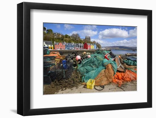 Tobermory Harbour, Isle of Mull, Inner Hebrides, Argyll and Bute, Scotland, United Kingdom-Gary Cook-Framed Photographic Print