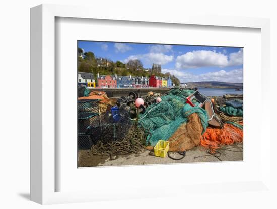 Tobermory Harbour, Isle of Mull, Inner Hebrides, Argyll and Bute, Scotland, United Kingdom-Gary Cook-Framed Photographic Print