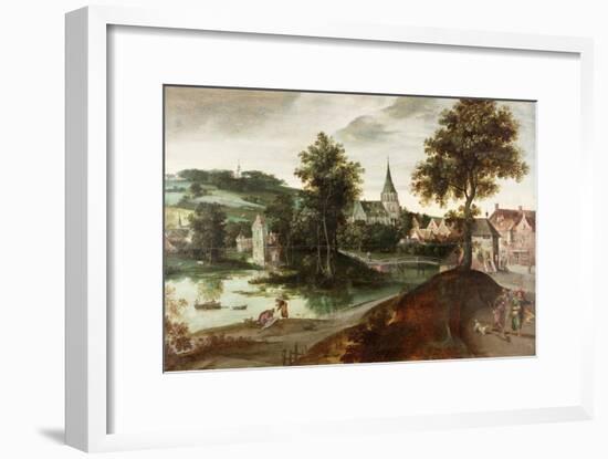 Tobias and the Angel, 1567-Jacob Grimmer-Framed Giclee Print