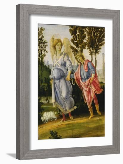 Tobias and the Angel, C.1475-1480-Filippino Lippi-Framed Giclee Print