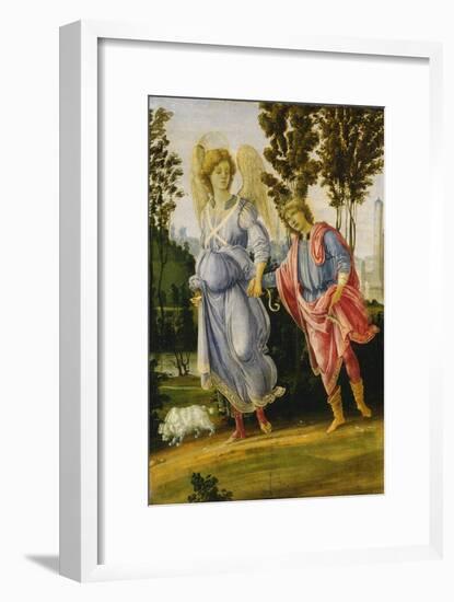 Tobias and the Angel, C.1475-1480-Filippino Lippi-Framed Giclee Print