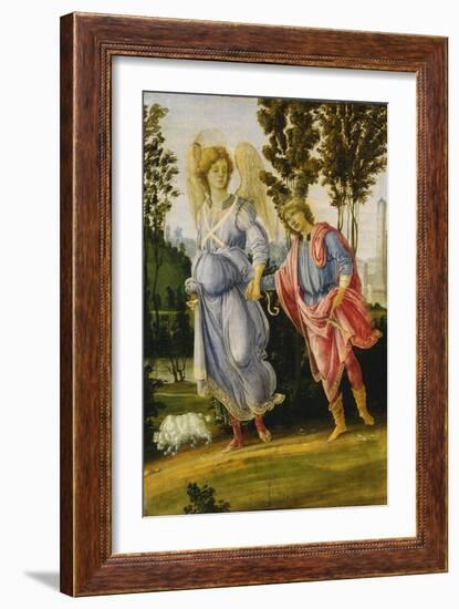 Tobias and the Angel, C.1475-1480-Filippino Lippi-Framed Giclee Print