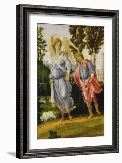 Tobias and the Angel, C.1475-1480-Filippino Lippi-Framed Giclee Print