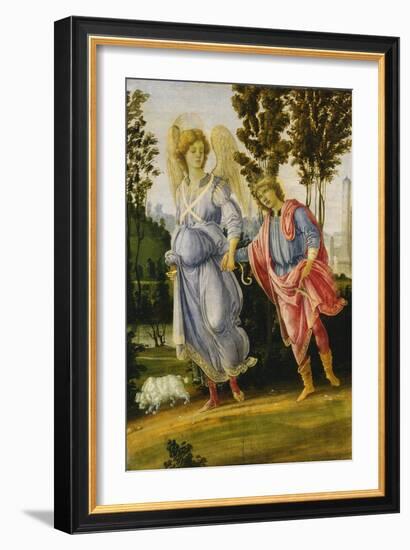 Tobias and the Angel, C.1475-1480-Filippino Lippi-Framed Giclee Print