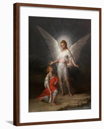 Tobias and the Angel, Ca. 1787-Francisco de Goya-Framed Giclee Print