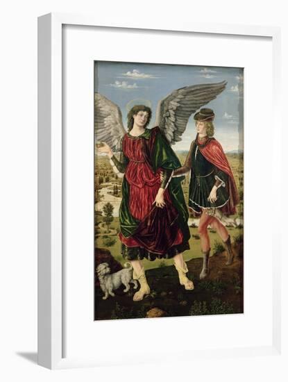 Tobias and the Archangel Raphael-Antonio Pollaiolo-Framed Giclee Print