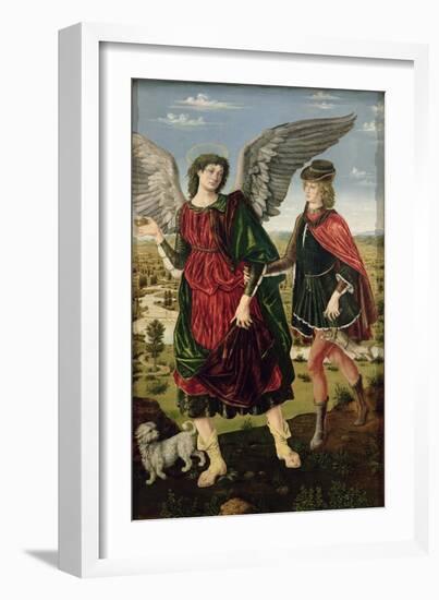 Tobias and the Archangel Raphael-Antonio Pollaiolo-Framed Giclee Print
