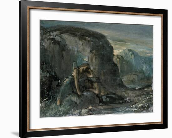 Tobias Being Comforted by the Angel-Charles Ricketts-Framed Giclee Print