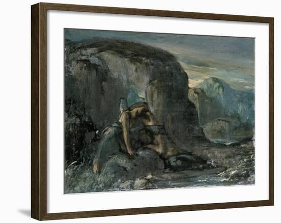 Tobias Being Comforted by the Angel-Charles Ricketts-Framed Giclee Print